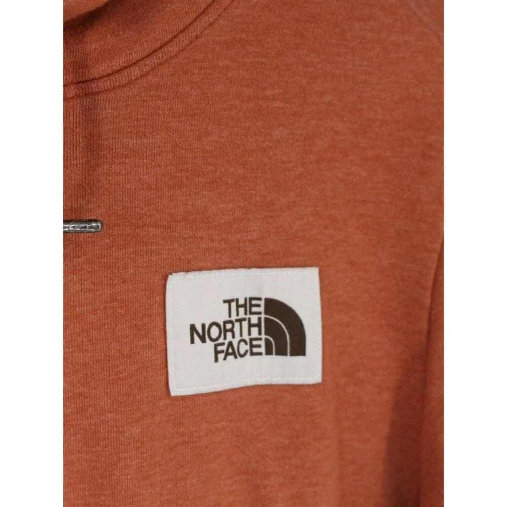 The North Face Hoodie Patch Logo Heritage Burnt Orange Sweatshirt Men Medium